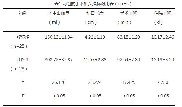 胸腔镜在肋骨骨折并血气胸治疗中的应用研究